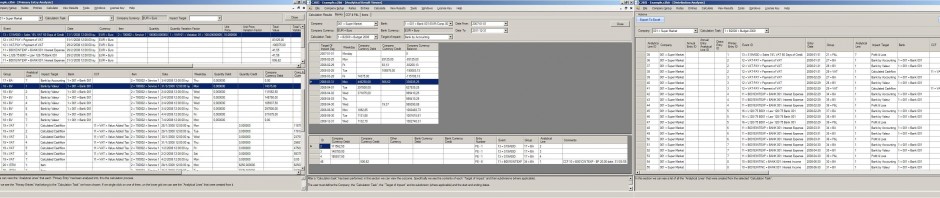 C2BII - Primary Entry Analysis - Ledgers - Distribution Analysis